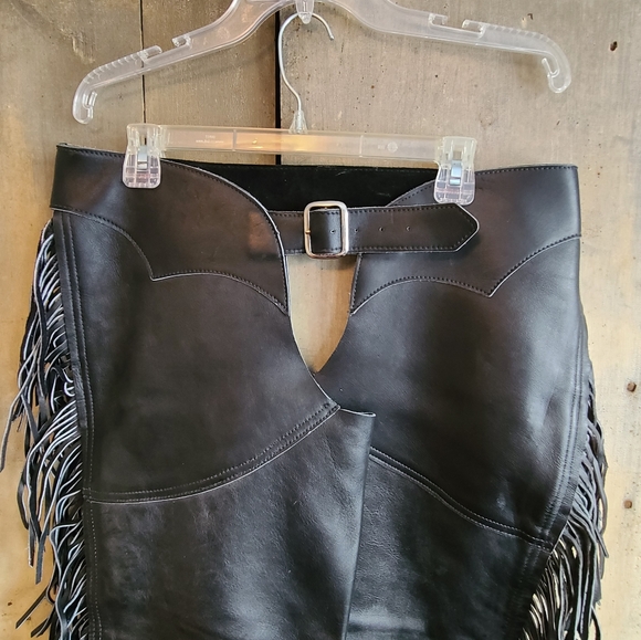 Leather Riding Chaps - Picture 1 of 13